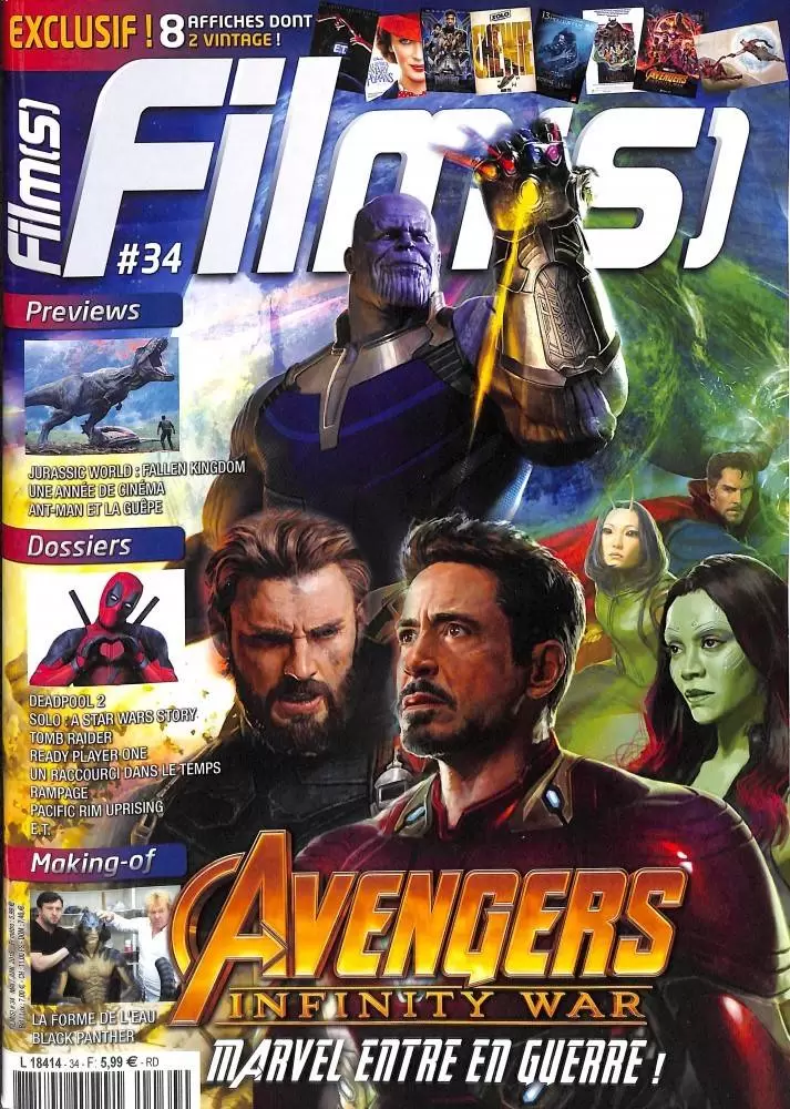 Film(s) - Avengers Infinity War : Marvel entre en guerre