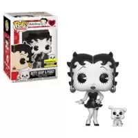 Betty Boop - Betty Boop & Pudgy Black and White