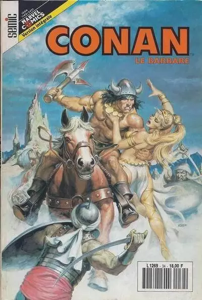 Conan le Barbare  - 3ème série (Semic) - Conan le Barbare n° 34