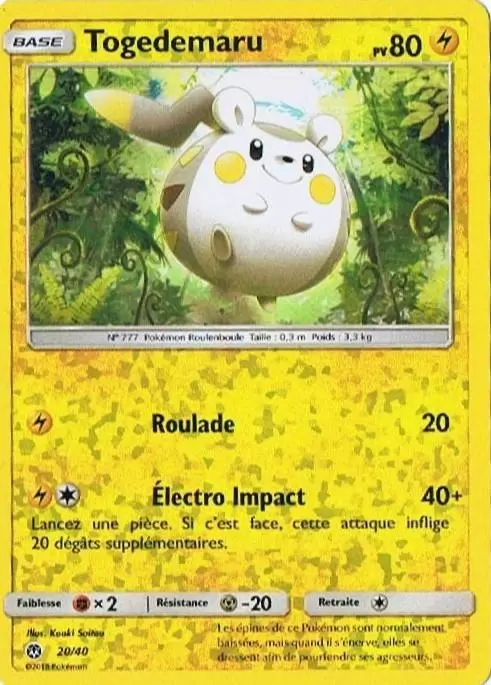 Promo 2018 - Togedemaru Reverse