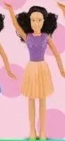 Barbie - Barbie jupe orange