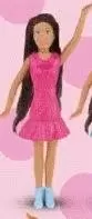 Barbie - Barbie robe rose foncée