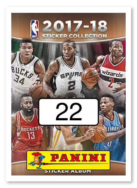 NBA 2017-18 Sticker COllection - Panini sticker n°22