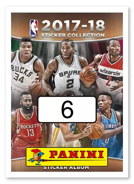 NBA 2017-18 Sticker COllection - Panini sticker n°6
