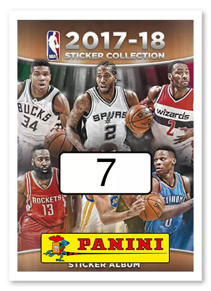 NBA 2017-18 Sticker COllection - Panini sticker n°7