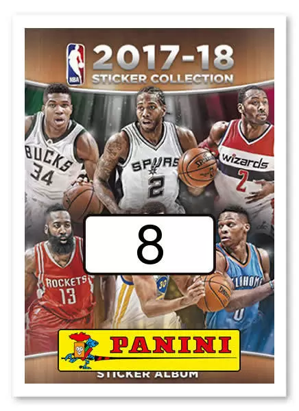 NBA 2017-18 Sticker COllection - Panini sticker n°8
