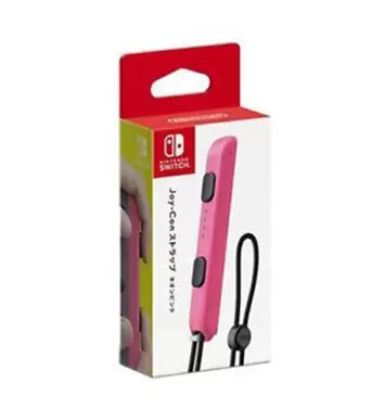 Matériel Nintendo Switch - Dragonne Joy-con rose néon