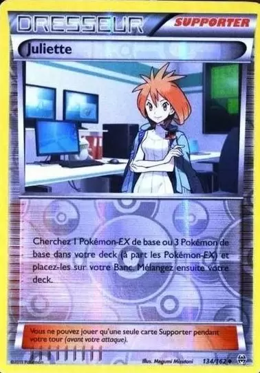 Pokémon XY Impulsion Turbo - Juliette Reverse