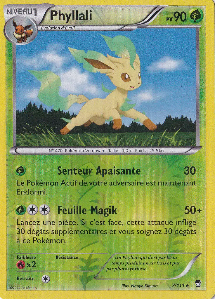 Pokémon XY Poings furieux - Phyllali Reverse
