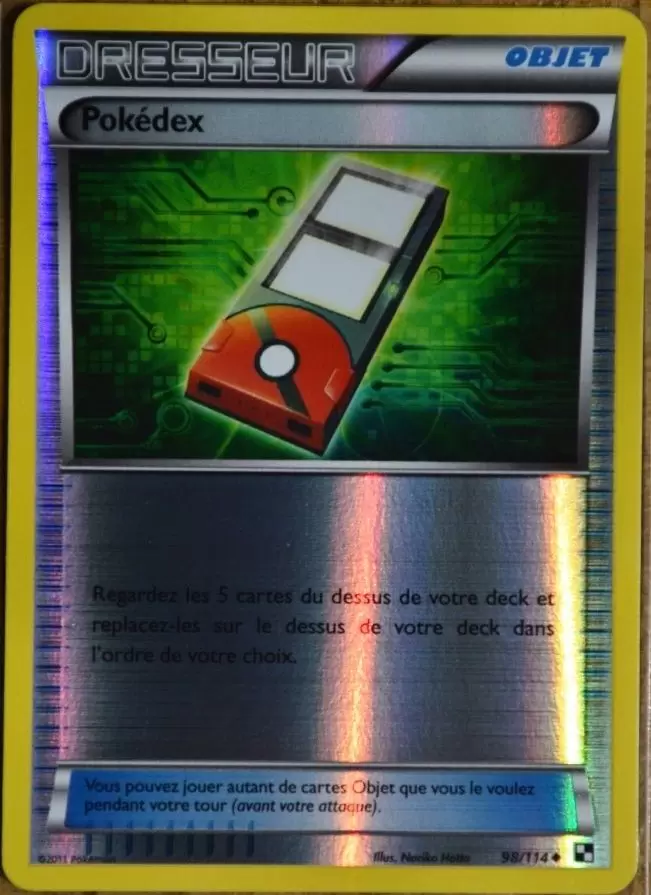 Pokémon Série Noir et Blanc - Pokédex Reverse