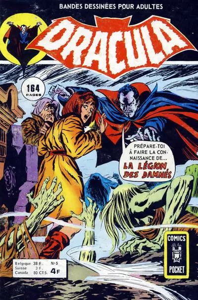 Dracula - 2ème série (Comics  Pocket) - La légion des damnés