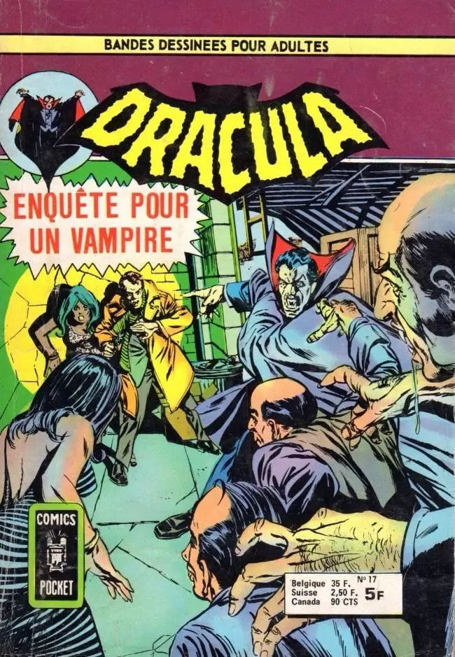 Dracula - 2ème série (Comics  Pocket) - Enquête pour un vampire