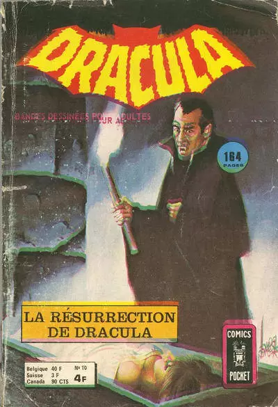 Dracula - 2ème série (Comics  Pocket) - La résurrection de Dracula