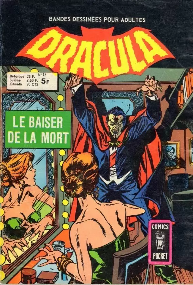 Dracula - 2ème série (Comics  Pocket) - Le baiser de la mort