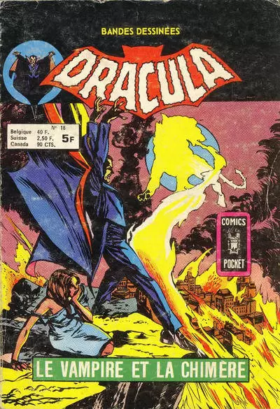 Dracula - 2ème série (Comics  Pocket) - Le vampire et la chimère