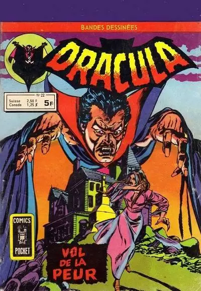 Dracula - 2ème série (Comics  Pocket) - Vol de la peur