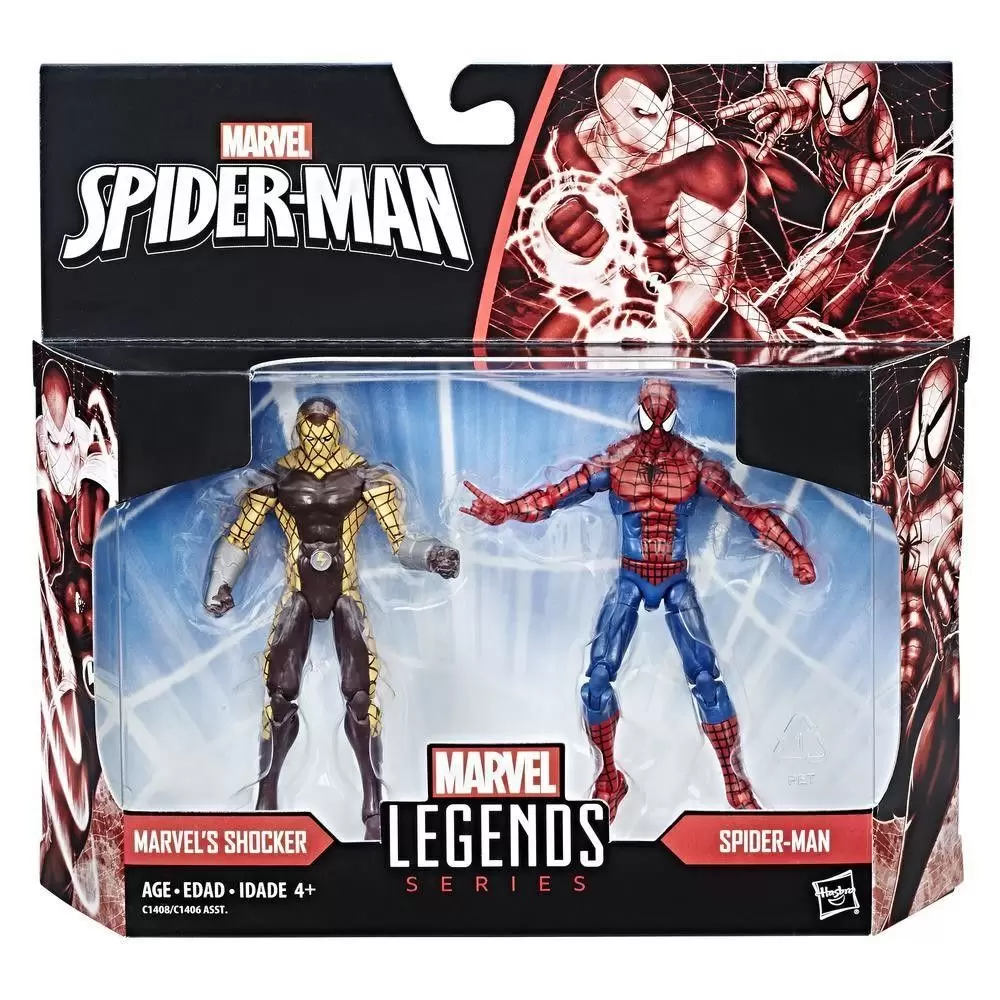 Spider-Man & Marvel's Shocker 2 Pack - Marvel Legends Series 