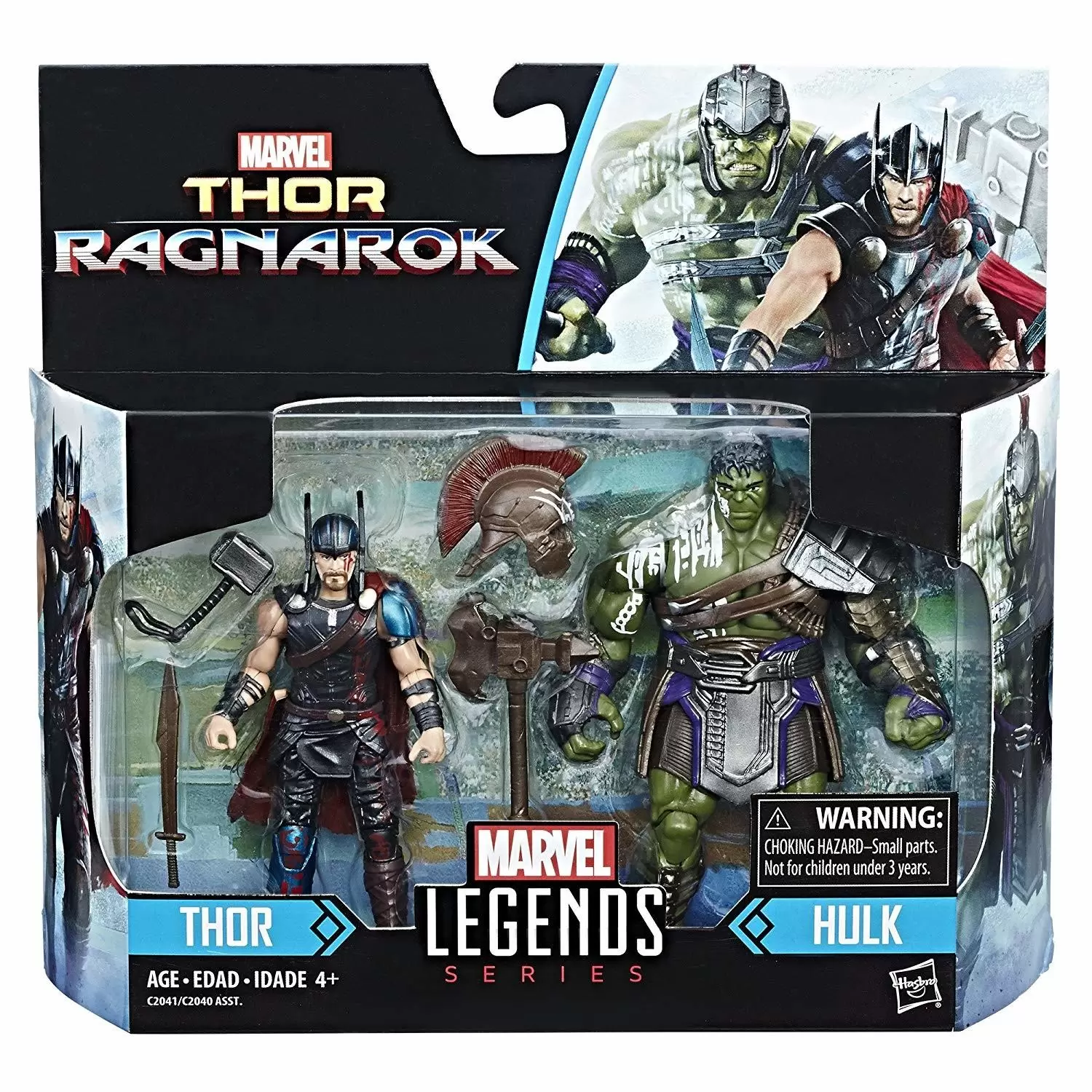 RARE Marvel Legends "THOR RAGNAROK"  Thor & Hulk 2-Pack 