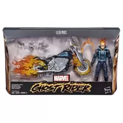 Ghost Rider With Flame Cycle