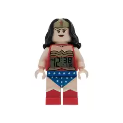LEGO DC Comics Super Heroes Wonder Woman Mini Figure Clock