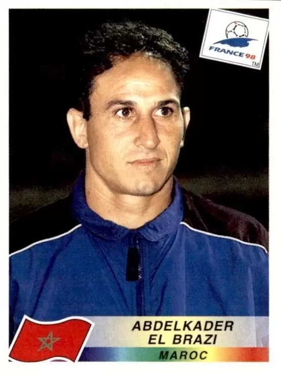 France 98 - Abdelkader El Brazi - MAR