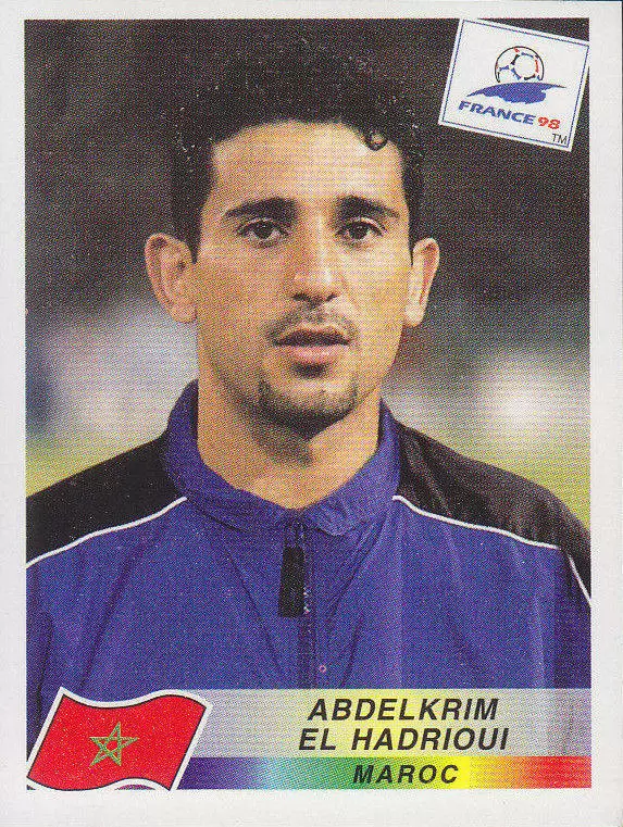 France 98 - Abdelkrim El Hadrioui - MAR