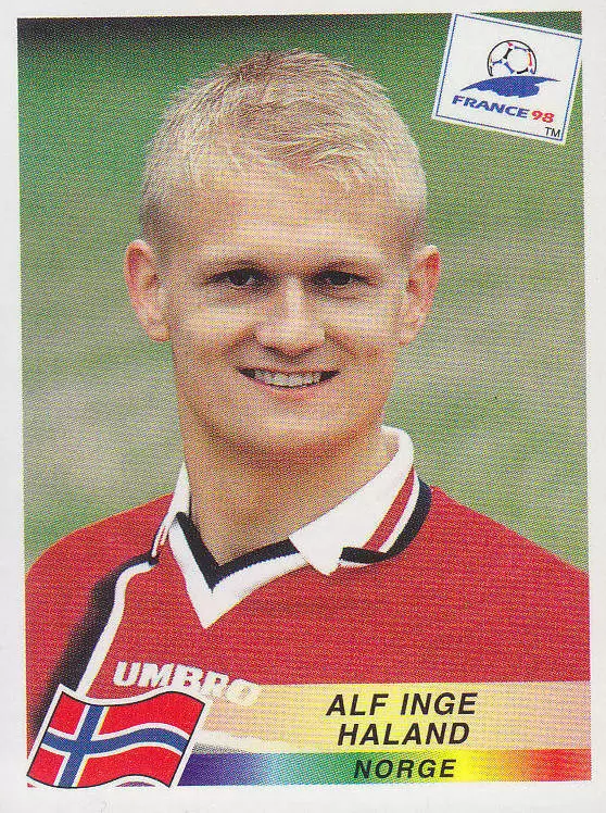 France 98 - Alf Inge Halland - NOR