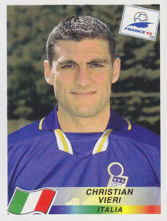 France 98 - Christian Vieri - ITA