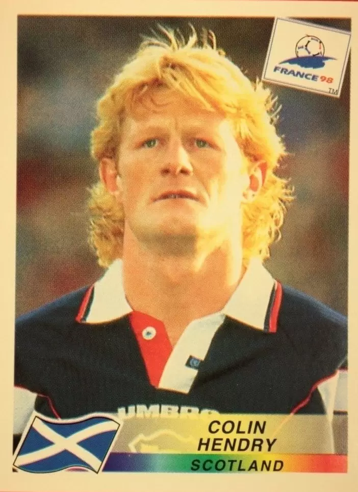 France 98 - Colin Hendry - SCO