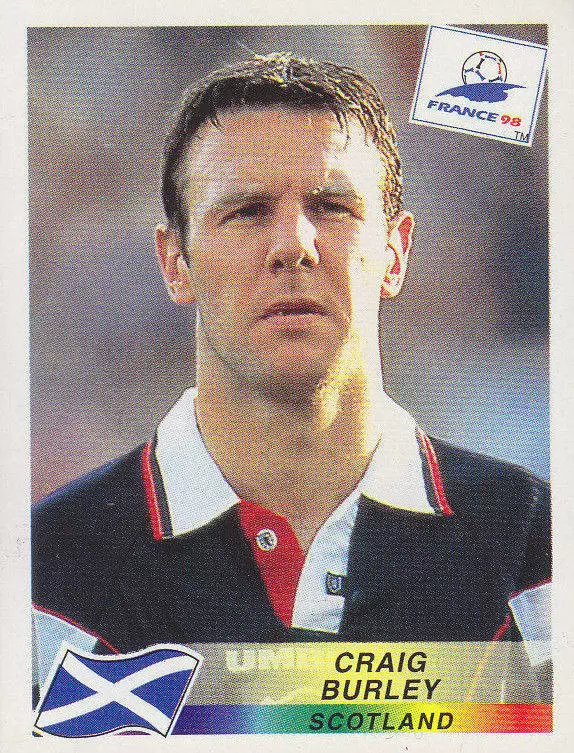 France 98 - Craig Burley - SCO