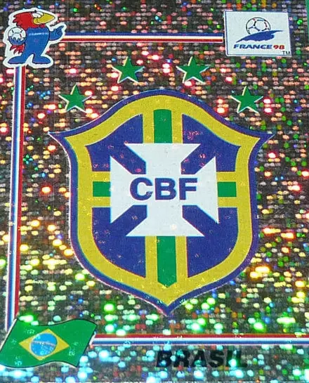 France 98 - Emblem Brasil - BRA