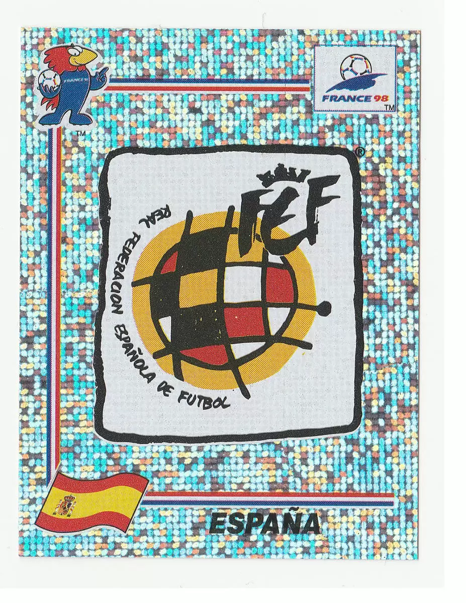 France 98 - Emblem Spain - ESP