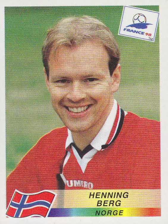 France 98 - Henning Berg - NOR