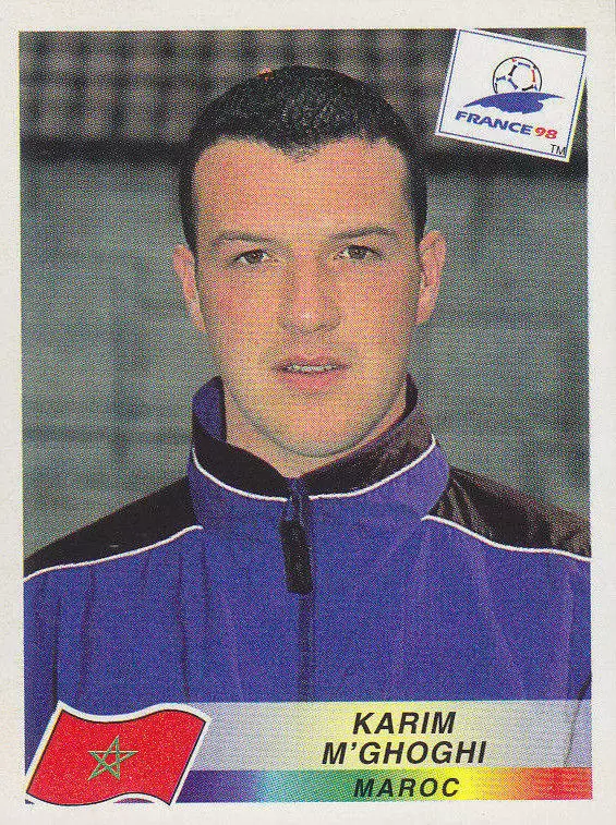 France 98 - Karim M`Ghoghi - MAR
