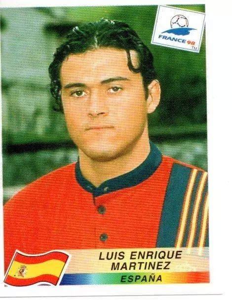France 98 - Luis Enrique Martinez - ESP