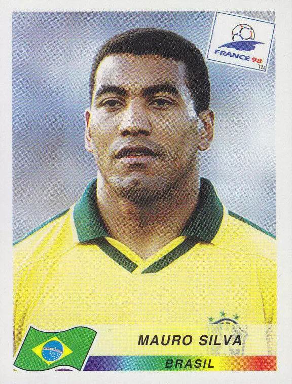 France 98 - Mauro Silva - BRA