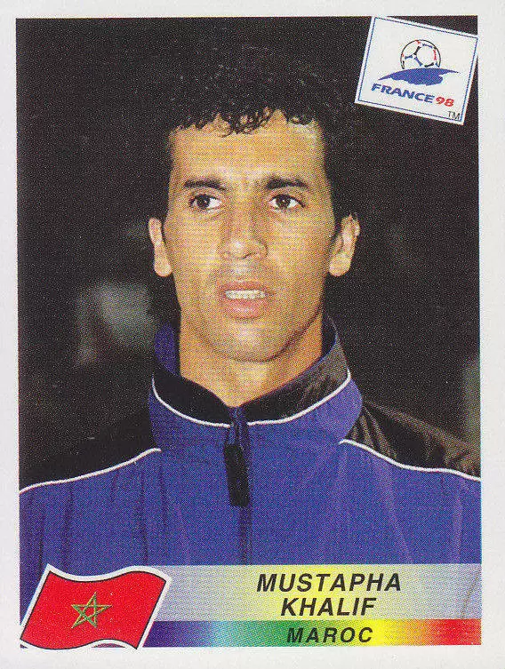 France 98 - Mustapha Khalif - MAR