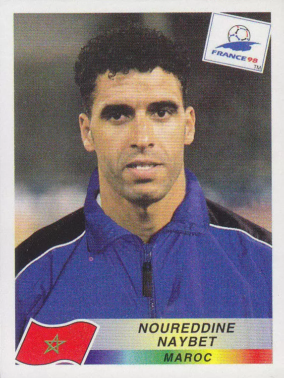 France 98 - Noureddine Naybet - MAR