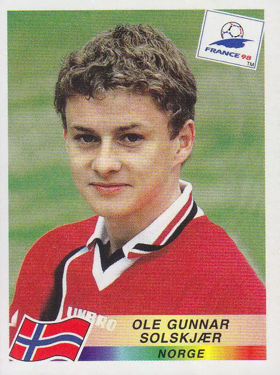 France 98 - Ole Gunnar Solskjaer - NOR