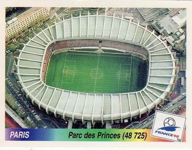 France 98 - Parc des Princes - Stadiums