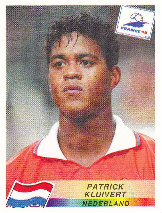 France 98 - Patrick Kluivert - HOL