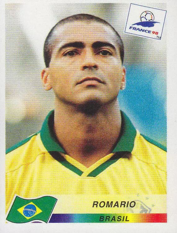 France 98 - Romario - BRA