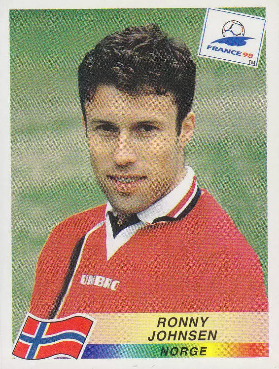 France 98 - Ronny Johnsen - NOR