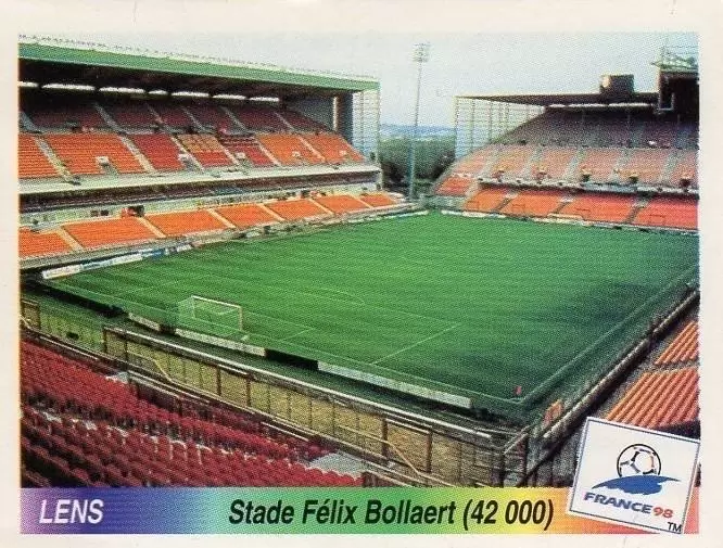 France 98 - Stade Felix Bollaert - Stadiums