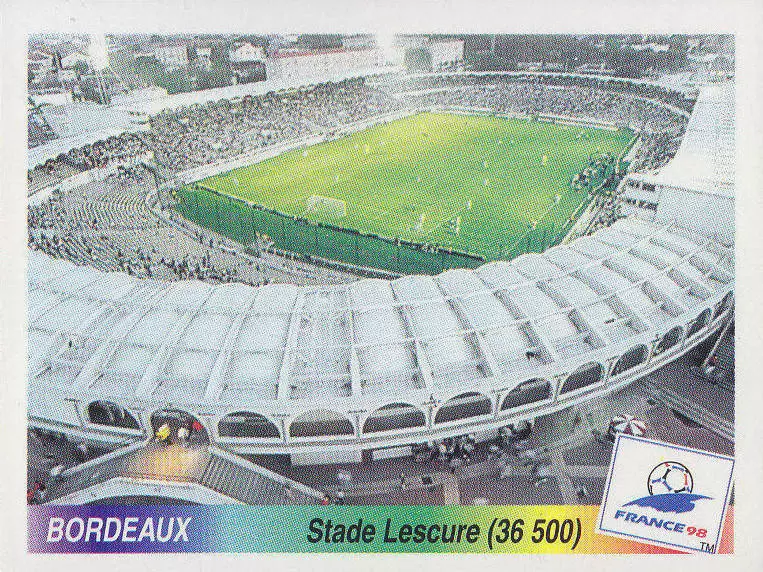 France 98 - Stade Lescure - Stadiums