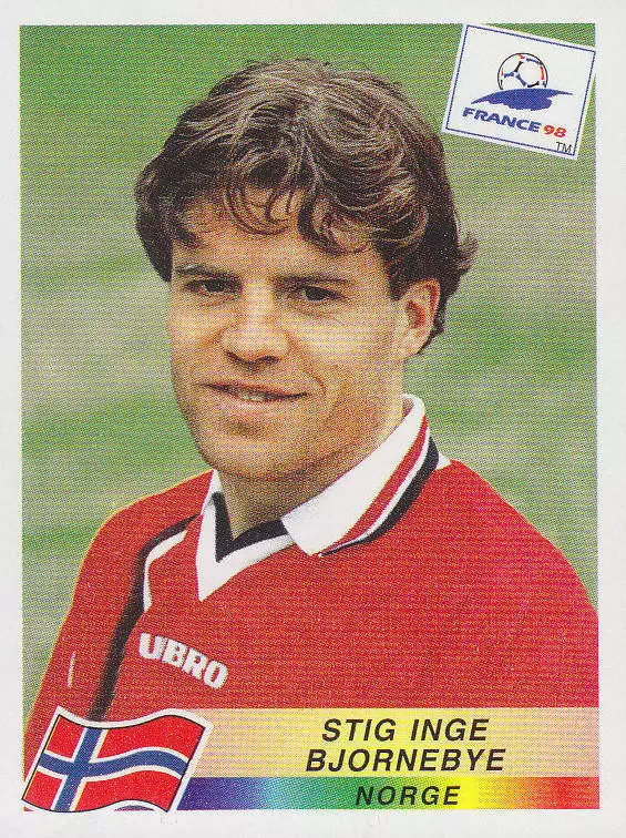 France 98 - Stig Inge Bjornebye - NOR