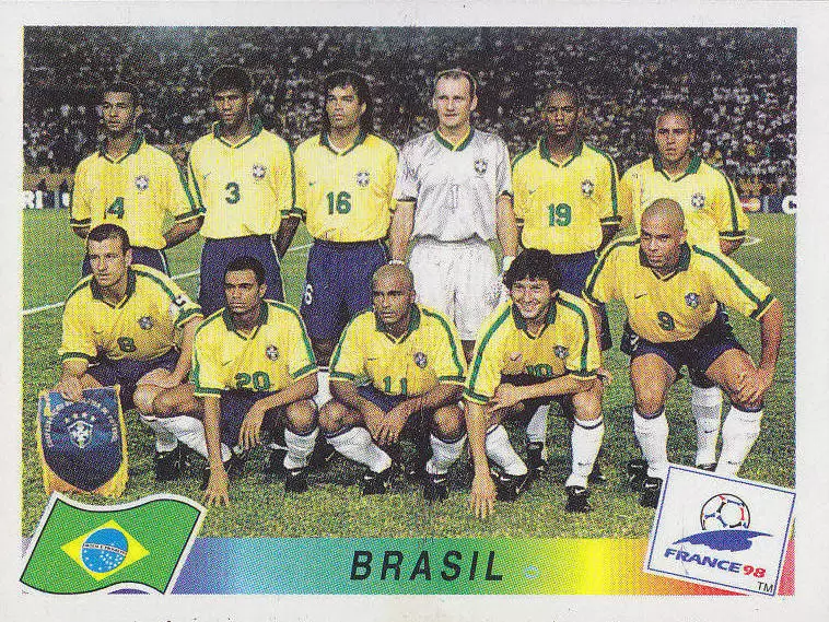 France 98 - Team Brasil - BRA