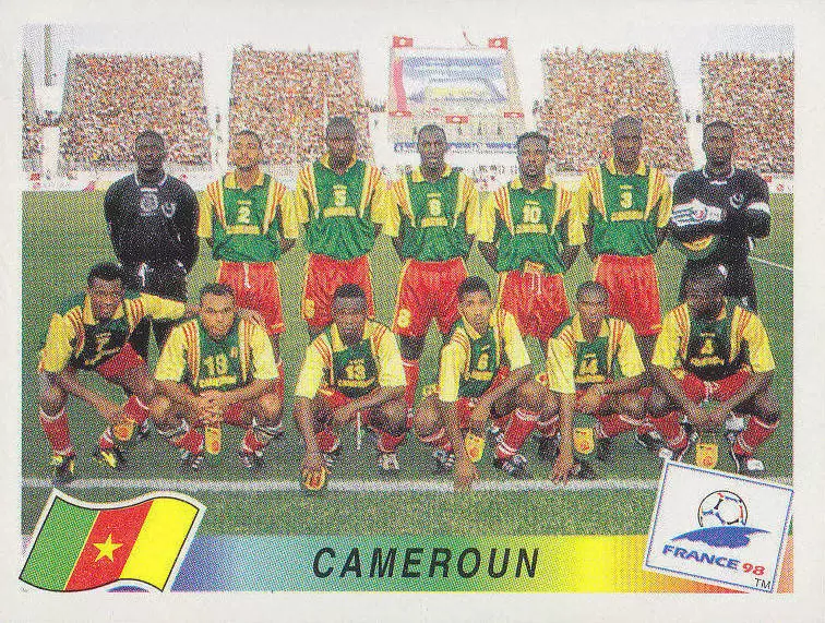 France 98 - Team Cameroon - CMR