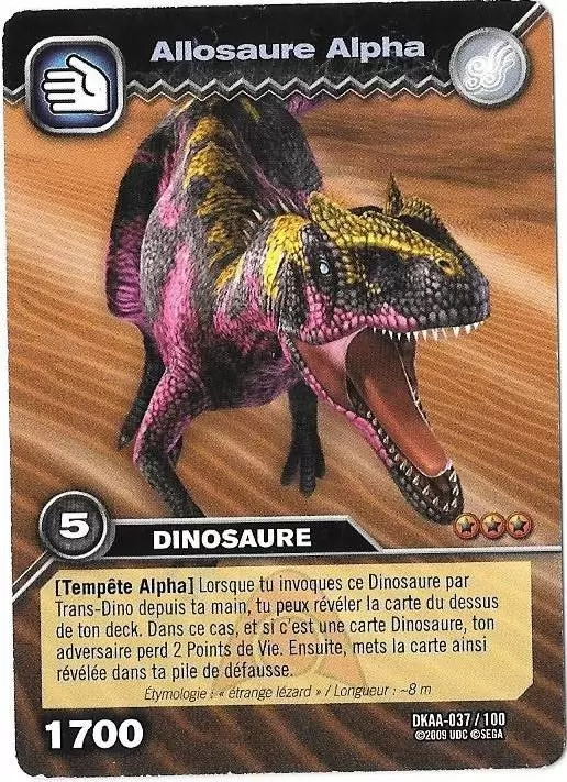 L\'attaque des Dinosaures Alpha - Allosaure Alpha