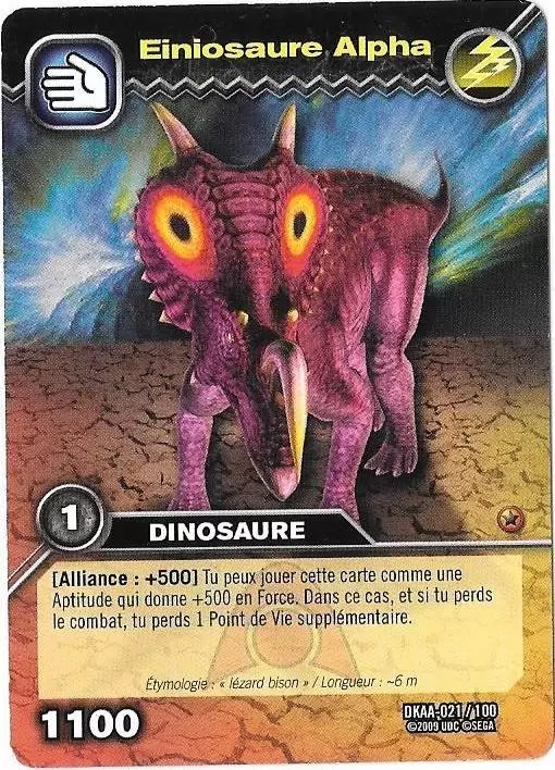 L\'attaque des Dinosaures Alpha - Einiosaure Alpha